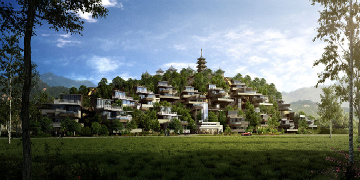 云南大理劍川溫泉城