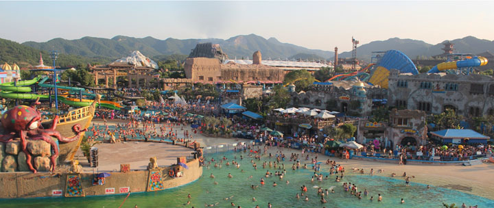 橫店影視城夢(mèng)幻谷水公園