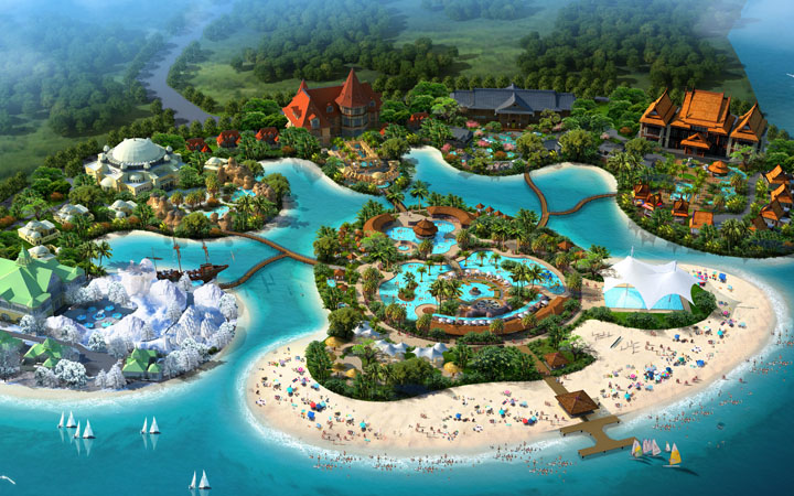 恒大海南?；◢u旅游綜合體溫泉小鎮(zhèn)規(guī)劃